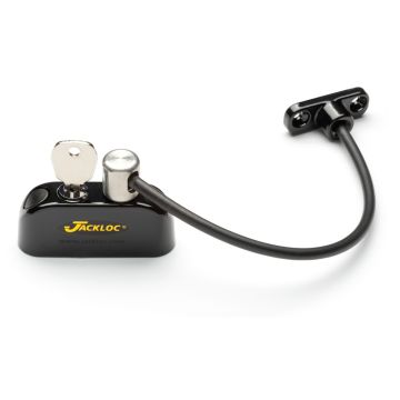Jackloc Window Restrictor Black Keyed Alike