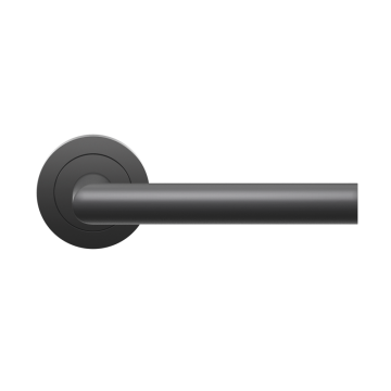 Karcher Rhodos Lever Door Handle Cosmos Black ER28 - OS 83