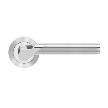 Karcher Starlight Lever Door Handle Chrome - Stainless Steel Duo R38 - OS 65