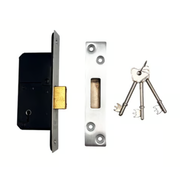 TWH (Legge Replacement) 5511 51mm SS 5 Lever Deadlock Door Lock
