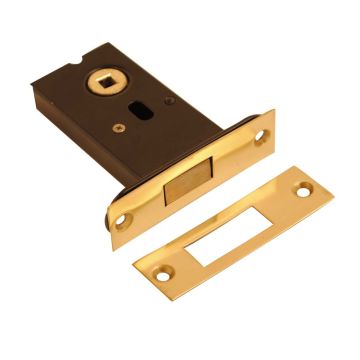 Lunn 7070 5mm Follower Polished Brass 78mm Dead Latch