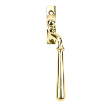 From The Anvil Newbury Right Hand Locking Window Espag Handle - Polished Brass