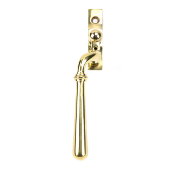 From The Anvil Newbury Left Hand Locking Window Espag Handle - Polished Brass