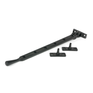 From The Anvil 12" (314mm) Newbury Casement Stay - Matt Black