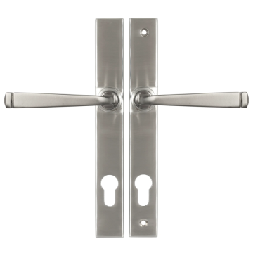 From The Anvil Avon Slimline Espag Lock Door Handle Set - Satin Marine Stainless