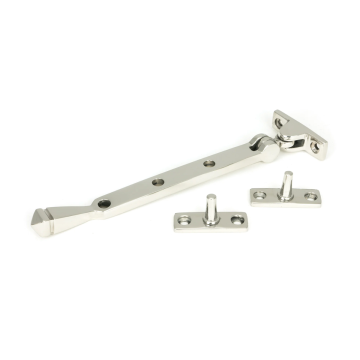 From The Anvil 8" (203mm) Avon Casement Stay - Polished Marine Stainless