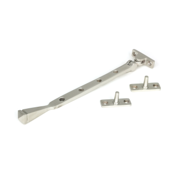 From The Anvil 10" (255mm) Avon Casement Stay - Satin Marine Stainless