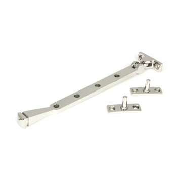 From The Anvil 10" (255mm) Avon Casement Stay - Polished Marine Stainless