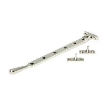 From The Anvil 12" (315mm) Newbury Casement Stay - Polished Marine Stainless