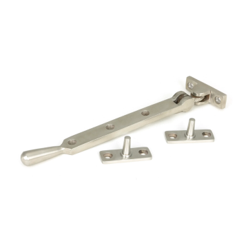 From The Anvil 8" (228mm) Newbury Casement Stay - Satin Marine Stainless