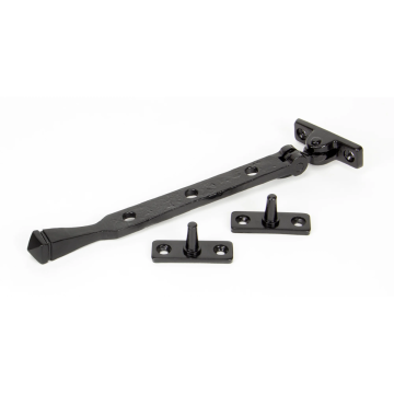 From The Anvil 8" (197mm) Avon Casement Stay - Black