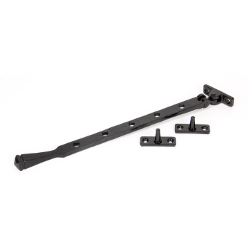 From The Anvil 12" (305mm) Avon Casement Stay - Black