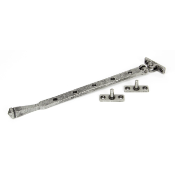 From The Anvil 12" (305mm) Avon Casement Stay - Pewter Patina
