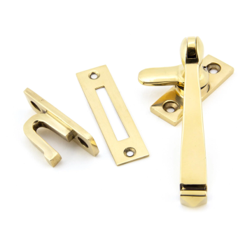 From The Anvil Avon Locking Window Fastener - Aged Brass