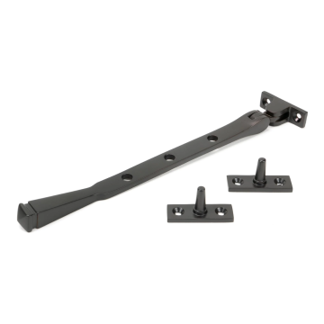 From The Anvil 8" (232mm) Avon Casement Stay - Aged Bronze