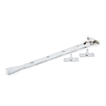 From The Anvil 12" (305mm) Avon Casement Stay - Polished Chrome