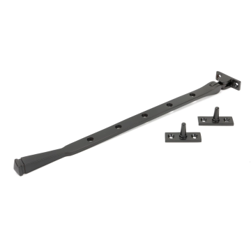 From The Anvil 12" (317mm) Avon Casement Stay - Aged Bronze