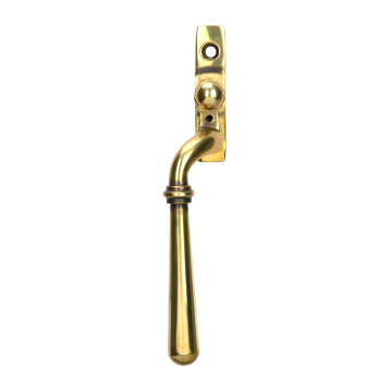 From The Anvil Newbury Left Hand Locking Window Espag Handle - Aged Brass