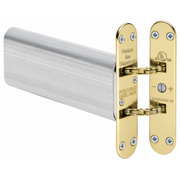 Perkomatic R85 Brass Concealed Door Closer