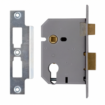 Union L2249 Euro Sashlock 63mm Satin Chrome