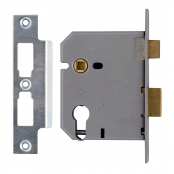 Union L2249 Euro Sashlock 76mm Satin Chrome 