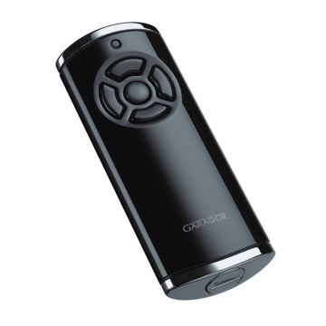 Garador 5 button transmitter - gloss black 868mhz bi-directional