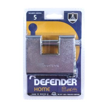 Squire Defender 80mm  Armoured Shutter Padlock to Differ DFAW80