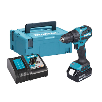 Makita DHP490RT1J 18v LXT Cordless Brushless Combi Drill Kit
