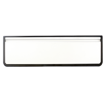 UAP 10 Inch Doormaster Combination Letterplate White