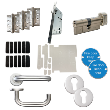 Firemongery Commercial Din Sashlock Pack FD30/60