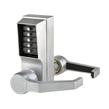 Unican LR1011-26D Satin Chrome Right Hand Lever Handle Digital Door Lock