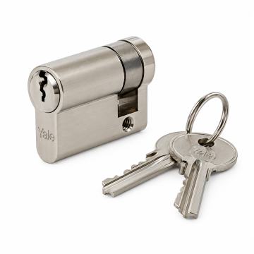 Yale 416N 46mm Single Euro Cylinder Lock