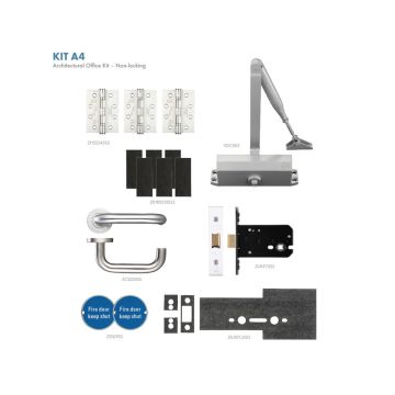 Zoo Architectural Office Fire Door Kit KITA4