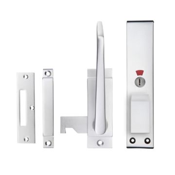  Zoo Hardware Facility ZAA100RSA Satin Anodised Aluminium Indicator Bolt