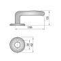 Assa 696 Classic Lever Handles Unsprung thumbnail