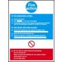 Fire Action If You Discover 200Mm X 300Mm Rigid Plastic Sign thumbnail