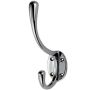 Zoo ZAB80 Chrome Hat & Coat Hook thumbnail