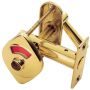 Aa35 Polished Brass Indicator Bolt thumbnail