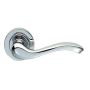 Manital AQ3CP Apollo Round Rose Door Handle Polished Chrome thumbnail