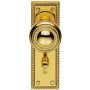 Fg5Wc P.Brass Georgian Mortice Knob Bathroom Furniture thumbnail
