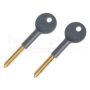 Yale 8001K-2 85Mm Security Door Bolt Keys Card Of 2 thumbnail