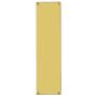 357Mm X 76Mm 16G Polished & Laq. Brass Finger Plate thumbnail