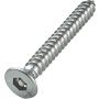 8 X 5/8" Tamper Resistant S.S.S Pin Hex Self Tapping Csk Screws (100 Bag) thumbnail