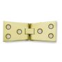 520 38 X 114Mm Polished & Lacquered Brass Counter Flap Door Hinge thumbnail
