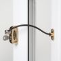 Jackloc Window Restrictor Brass Keyed Alike thumbnail