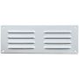 305 x 152mm Louvre Vent Polished Stainless HD5636 thumbnail