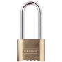 Master 175Lhd Brass 51Mm Combination Long Shackle Padlock 2Keyed thumbnail