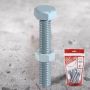 Hex Set Screws & Hex Nuts M10 x 50mm (Bag of 2) thumbnail