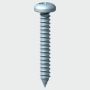 10 X 1" Zinc Self Tapping Pozidriv Pan Head Screws thumbnail
