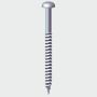 8 X 2" Zinc Pozidriv Round Head Wood Screws thumbnail